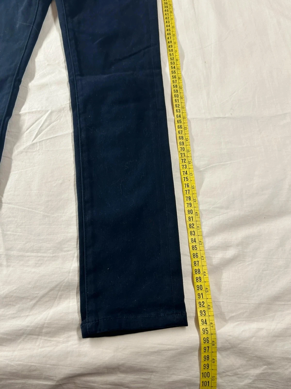 Calça jeans azul marinho lab dip paris slim fit – photo 4